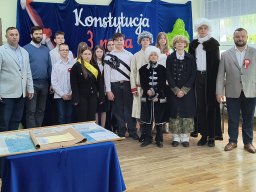 Obchody Święta Konstytucji 3 Maja w naszej szkole